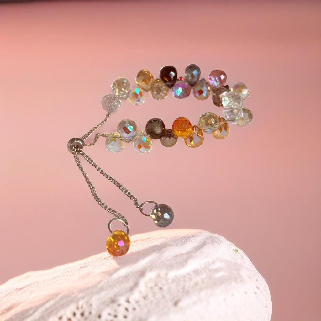 Multi Colour Crystal Bracelet