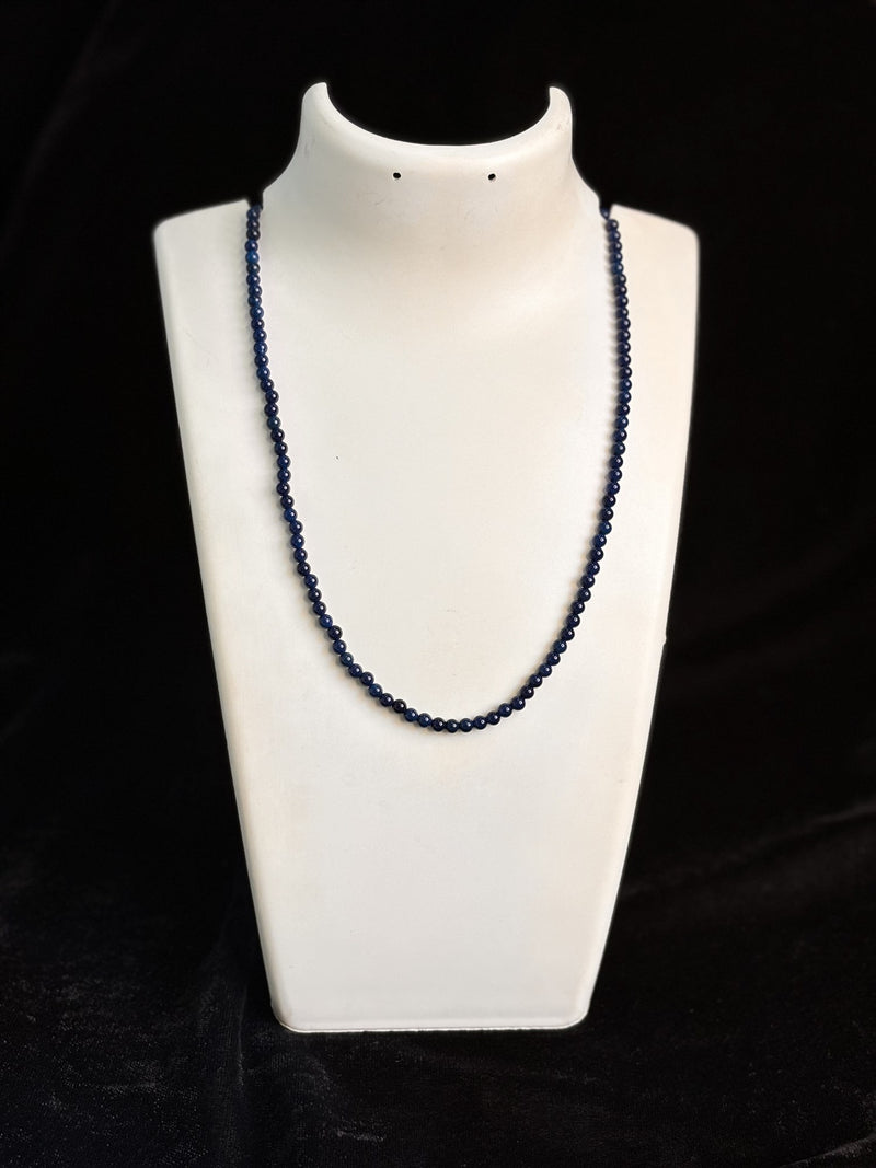 Onyx blue small beads 1 strand