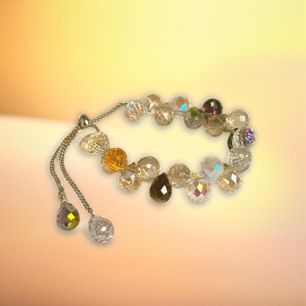 Multi Colour Crystal Bracelet