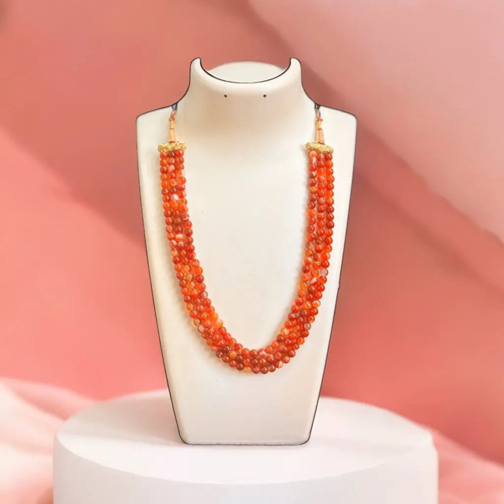 Akik Yemen Orange 3 Strands My Store