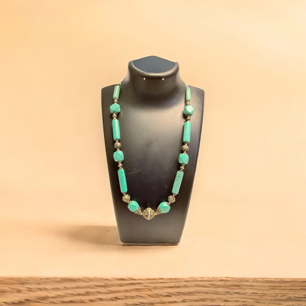 Turquoise Nepal Necklace My Store