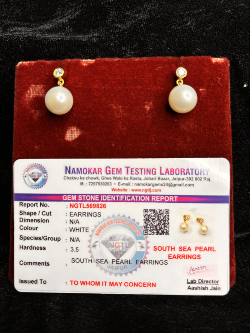 South Sea Pearl Earrings