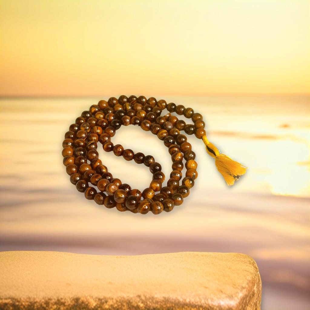 Tiger Eye Prayer Mala